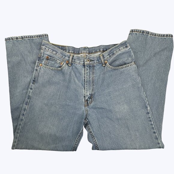 Levis 550 Men's Blue Jeans Size 36x32 Great Pre Owned condition - Picture 2 of 7